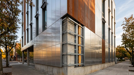 Metallfassade